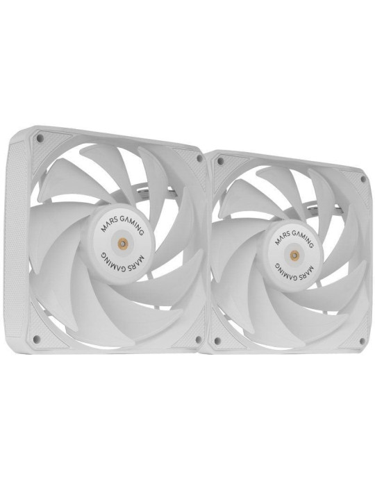 Pack 2 Ventiladores Mars Gaming MF-NCLX2/ 12cm