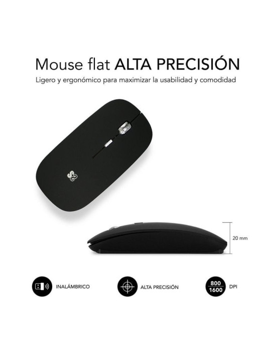 Maletín + Ratón Inalámbrico Subblim Select Pack para Portátiles hasta 15.6"/ Cinta para Trolley/ Negro