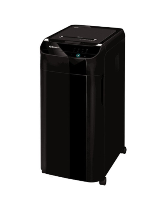 Destructora Fellowes AutoMax 450C/ Corte en Partículas de 4 x 38mm/ Negra