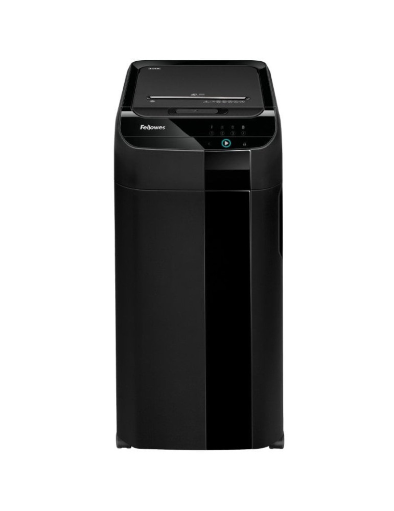 Destructora Fellowes AutoMax 450C/ Corte en Partículas de 4 x 38mm/ Negra