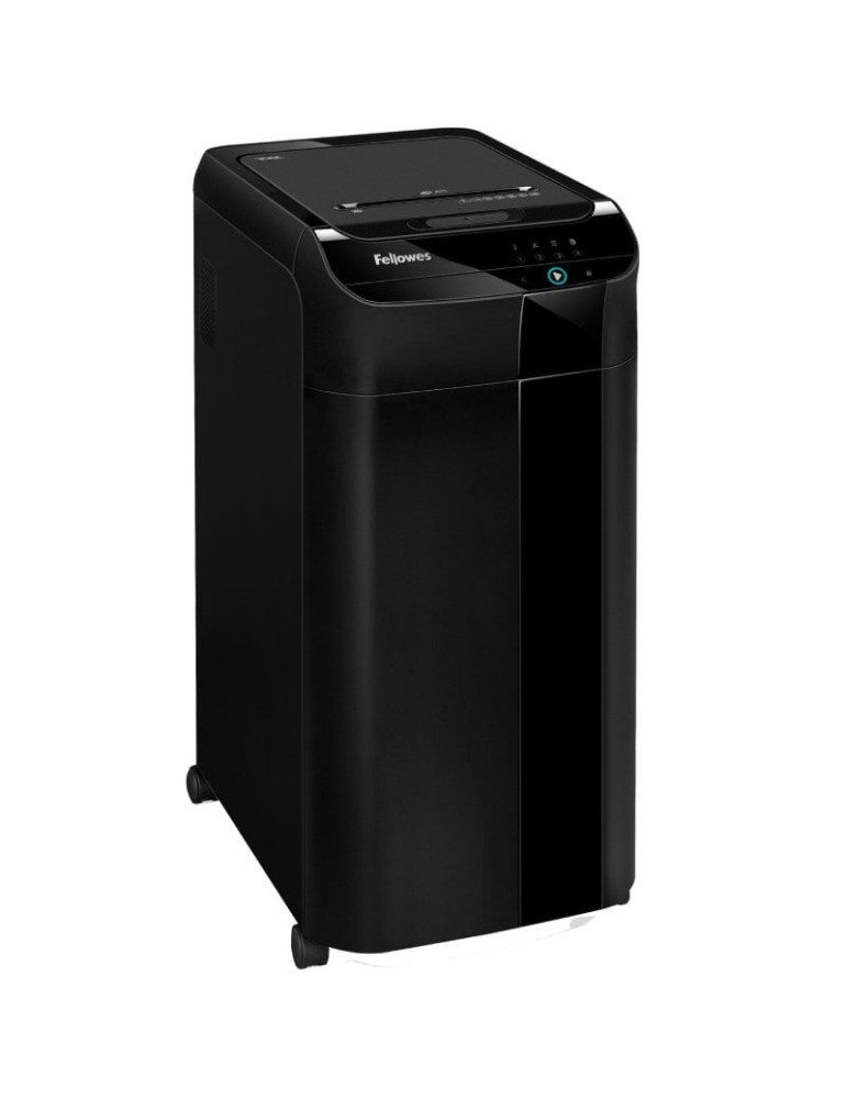 Destructora Fellowes AutoMax 450C/ Corte en Partículas de 4 x 38mm/ Negra