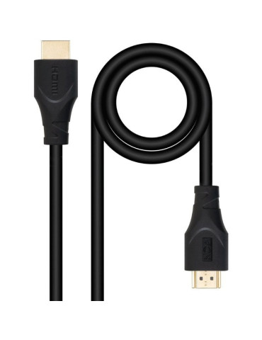 Cable HDMI 1.4 Nanocable 10.15.4705/ HDMI Macho - HDMI Macho/ 5m/ Negro