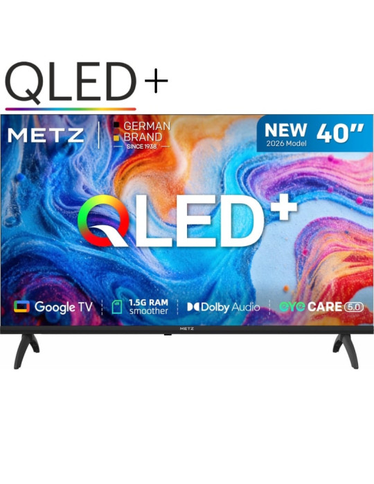 Televisor Metz QLED+ 40MQH7030Z 40"/ Full HD/ Smart TV/ WiFi