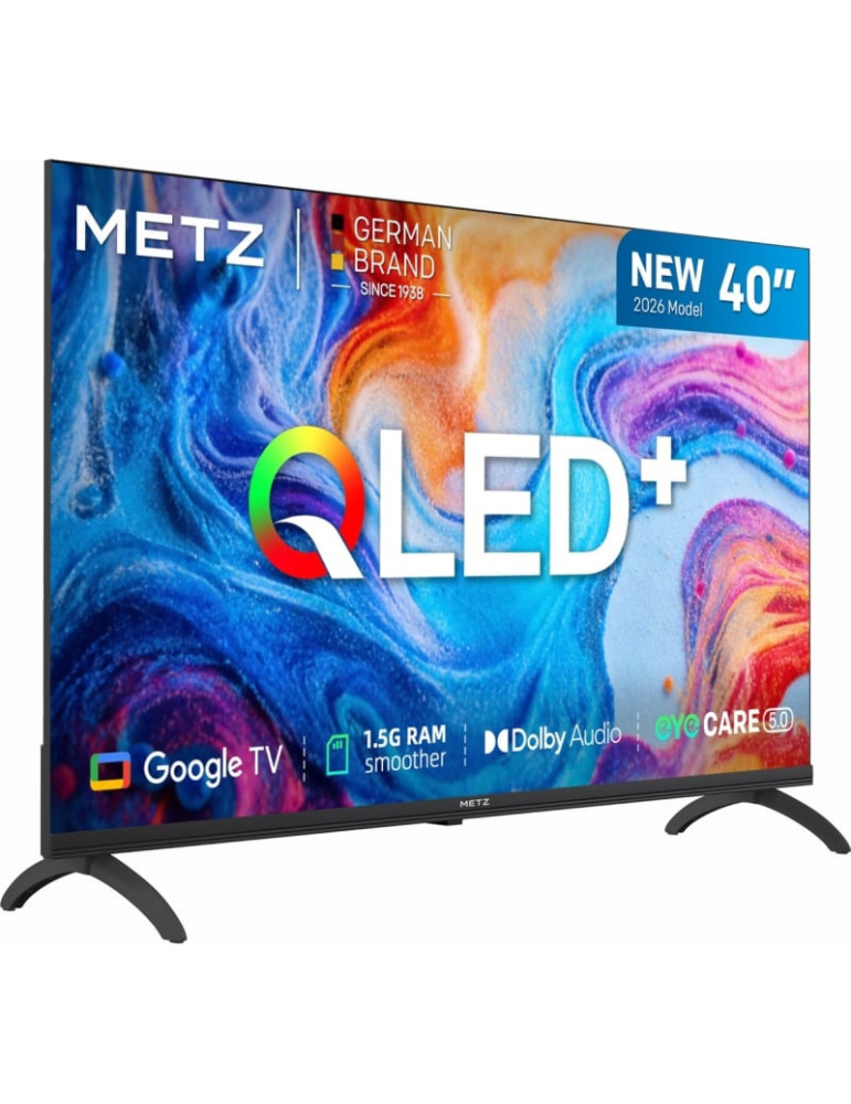 Televisor Metz QLED+ 40MQH7030Z 40"/ Full HD/ Smart TV/ WiFi