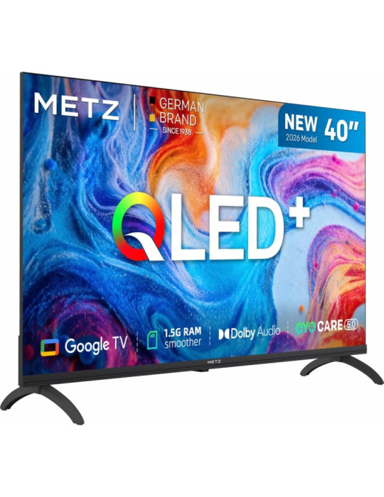 Televisor Metz QLED+ 40MQH7030Z 40"/ Full HD/ Smart TV/ WiFi