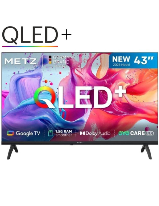 Televisor Metz QLED 43MQH7030Z 43"/ Full HD/ Smart TV/ WiFi