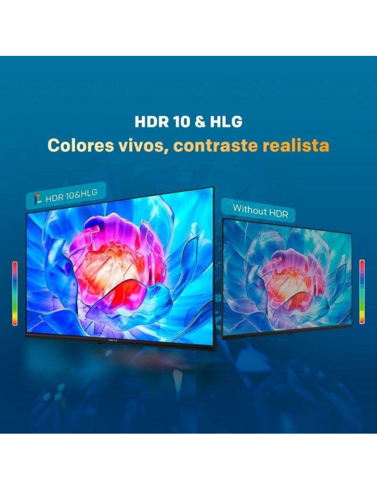 Televisor Metz QLED 43MQH7030Z 43"/ Full HD/ Smart TV/ WiFi