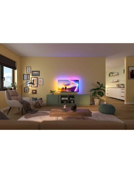 Televisor Philips QLED 43PUS8400 43"/ Ultra HD 4K/ Ambilight/ Smart TV/ WiFi