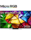 Televisor LG Micro RGB evo AI MRGB86 55MRGB86B6A 55"/ Ultra HD 4K/ Smart TV/ WiFi
