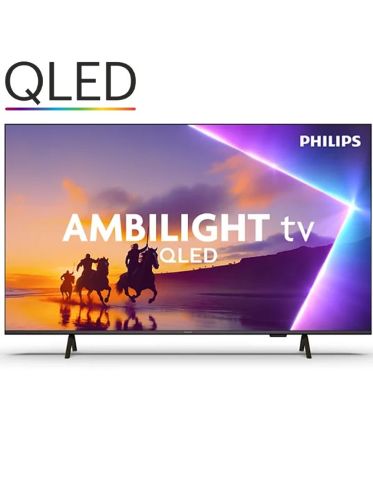 Televisor Philips QLED 55PUS8450 55"/ Ultra HD 4K/ Ambilight/ Smart TV/ WiFi