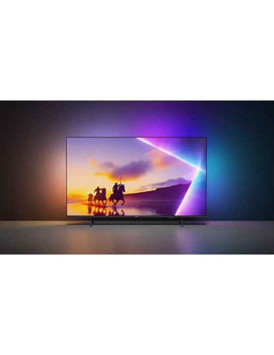 Televisor Philips QLED 55PUS8450 55"/ Ultra HD 4K/ Ambilight/ Smart TV/ WiFi