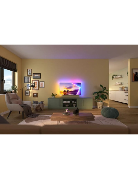 Televisor Philips QLED 55PUS8450 55"/ Ultra HD 4K/ Ambilight/ Smart TV/ WiFi