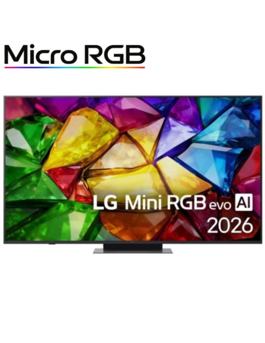 Televisor LG Micro RGB evo AI MRGB86 65MRGB86B6A 65"/ Ultra HD 4K/ Smart TV/ WiFi