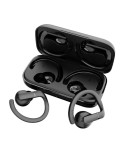 Auriculares Deportivos Bluetooth Daewoo DW2003 con estuche de carga/ Autonomía 8h/ Negros