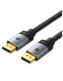 Cable DisplayPort 2.1 16K Vention HGBHI/ DisplayPort Macho - DisplayPort Macho/ 3m/ Gris