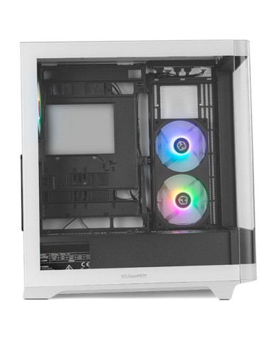 Caja Gaming Semitorre Nox Hummer ETHER/ Blanca y Negra 2