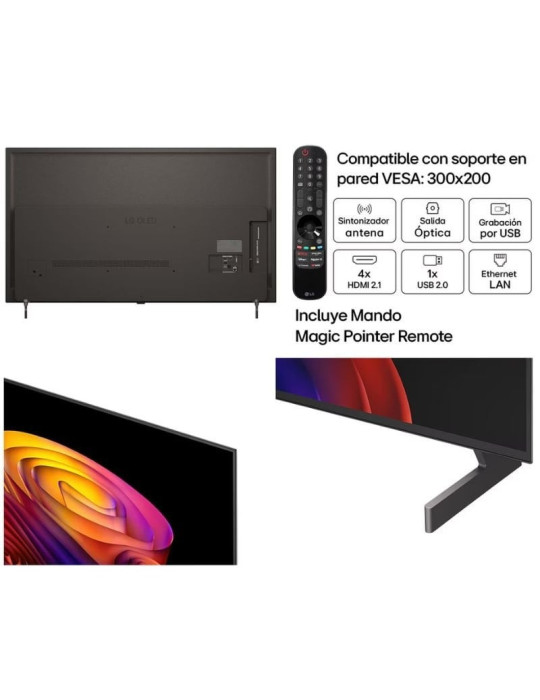 Televisor LG OLED AI B6 OLED55B6ELC 55"/ Ultra HD 4K/ Smart TV/ WiFi