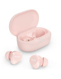 Auriculares Bluetooth Philips TAT1209 con estuche de carga/ Autonomía 6h/ Rosas