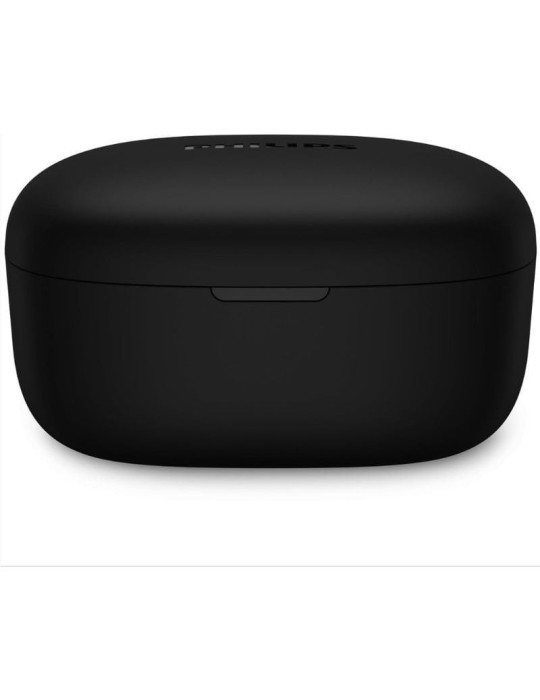 Auriculares Bluetooth Philips TAT2100BK con estuche de carga/ Autonomía 8h/ Negros