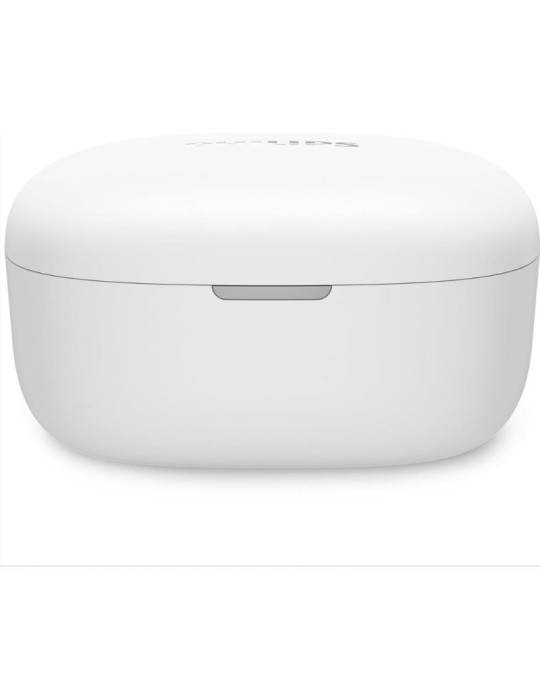 Auriculares Bluetooth Philips TAT2100WT con estuche de carga/ Autonomía 8h/ Blancos