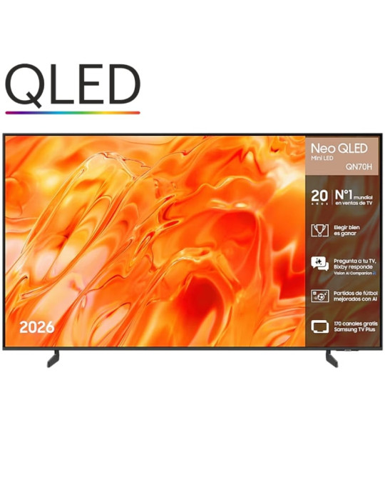 Televisor Samsung Neo QLED QN70H TQ55QN70HAU 55"/ Ultra HD 4K/ Smart TV/ WiFi