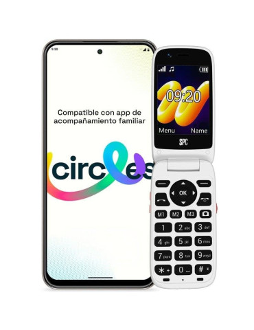Teléfono Móvil SPC WILD Star para Personas Mayores/ 4G/ Blanco 2