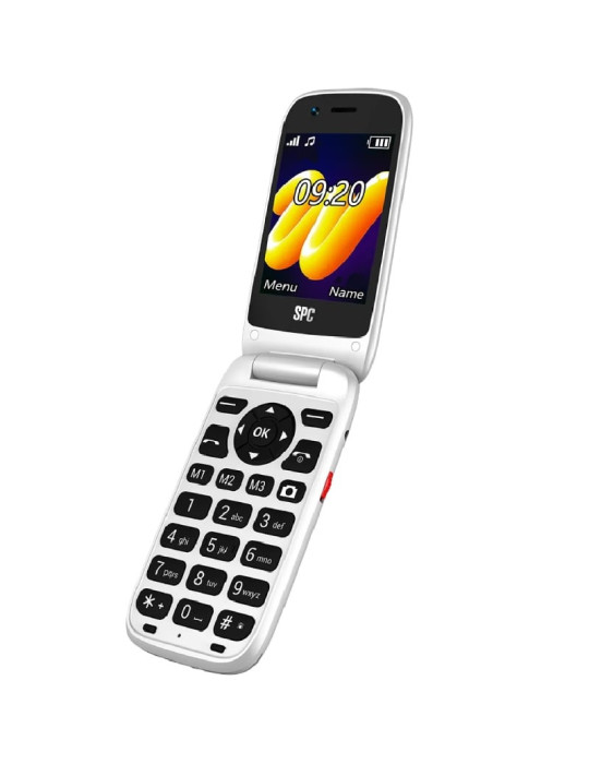 Teléfono Móvil SPC WILD Star para Personas Mayores/ 4G/ Blanco
