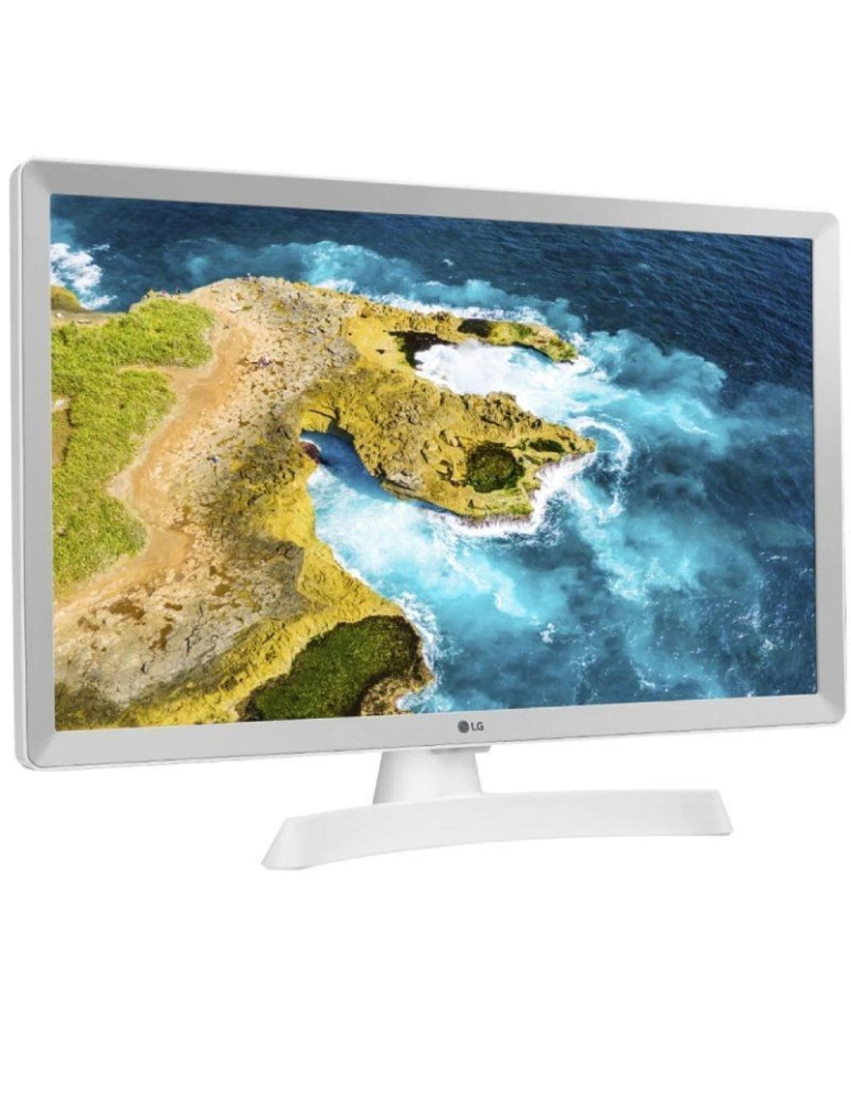 Televisor LG 24TQ510S-WZ 24"/ HD/ Smart TV/ WiFi/ Blanco