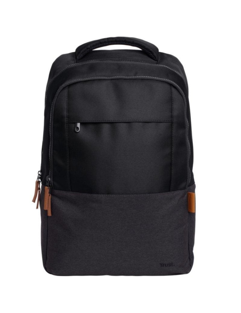 Mochila Trust Lisboa para Portátiles hasta 16"/ 23L/ Negra