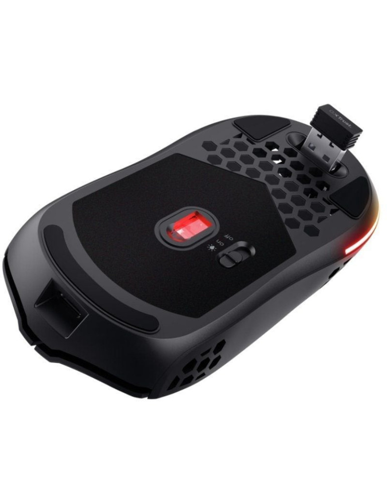 Ratón Gaming Inalámbrico Trust Gaming GXT 929 Helox/ Batería recargable/ Hasta 4800 DPI