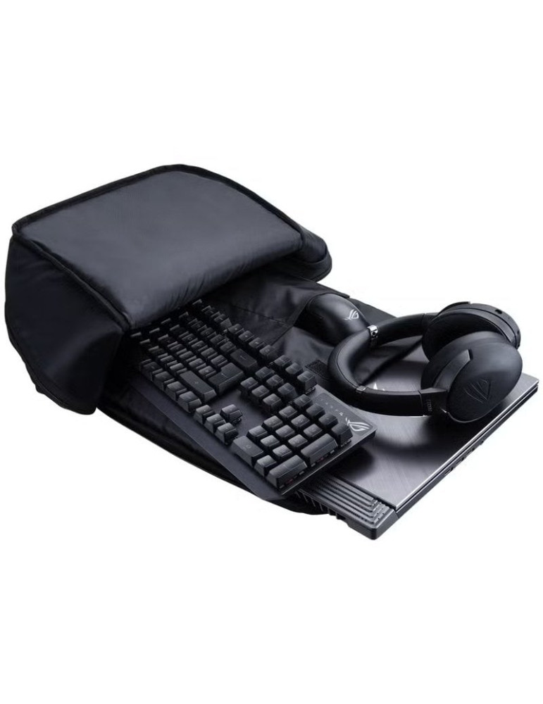 Mochila Asus Rog Holographic Edition BP1501G Portátiles hasta 17"/ Negra