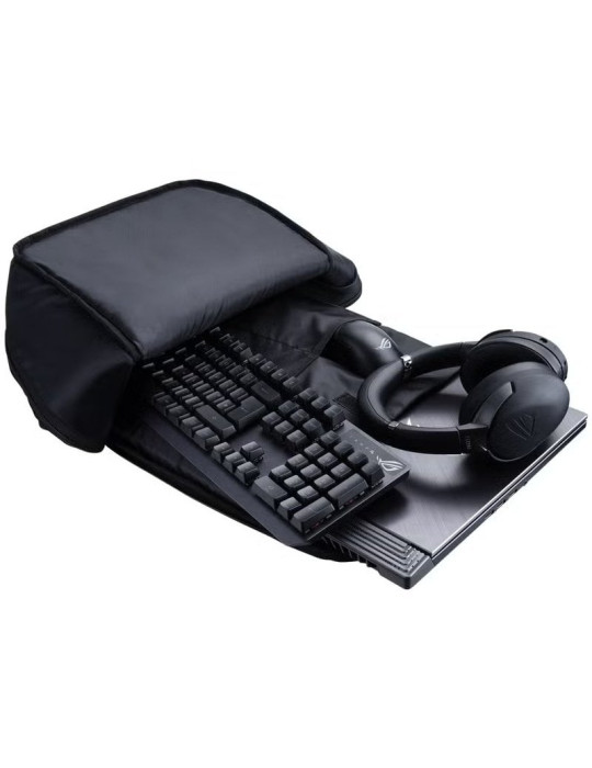 Mochila Asus Rog Holographic Edition BP1501G Portátiles hasta 17"/ Negra