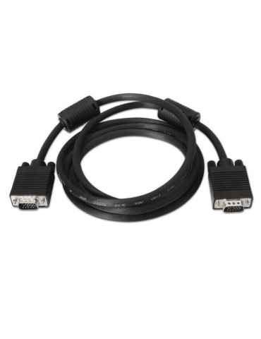 Cable SVGA Aisens A113-0073/ VGA Macho - VGA Macho/ Hasta 3W/ 10Mbps/ 6m/ Negro 2