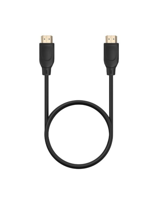 Cable HDMI 2.0 4K Aisens A120-0725/ HDMI Macho - HDMI Macho/ 3m/ Negro