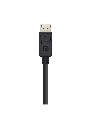 Cable DisplayPort 1.2 4K Aisens A124-0387/ DisplayPort Macho - DisplayPort Macho/ Hasta 5W/ 2300Mbps/ 5m/ Negro 2