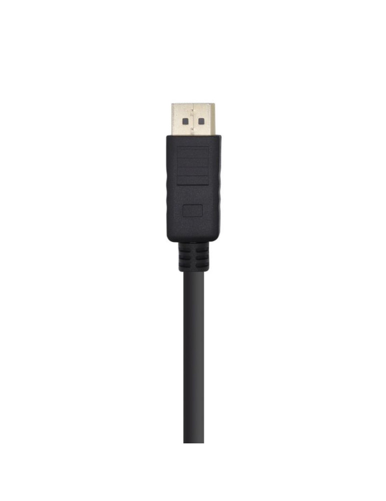 Cable DisplayPort 1.2 4K Aisens A124-0387/ DisplayPort Macho - DisplayPort Macho/ Hasta 5W/ 2300Mbps/ 5m/ Negro