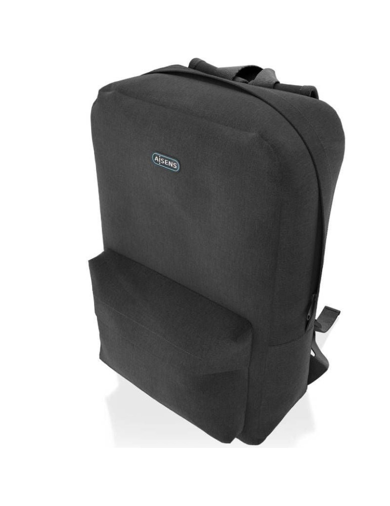 Mochila Aisens ASBG-BP080-BK para Portátiles hasta 15.6"/ Negro