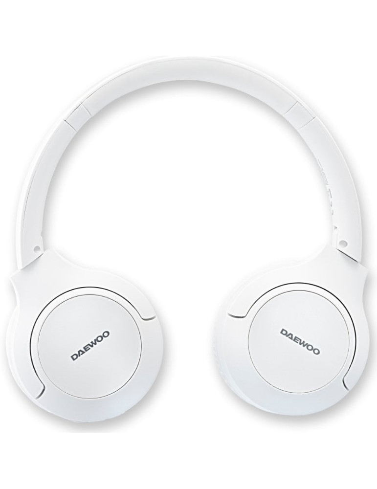 Auriculares Inalámbricos Daewoo DW2018/ con Micrófono/ Bluetooth/ Blancos