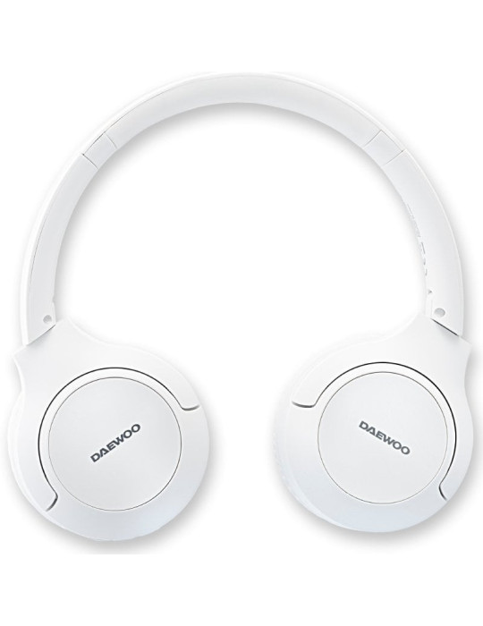 Auriculares Inalámbricos Daewoo DW2018/ con Micrófono/ Bluetooth/ Blancos
