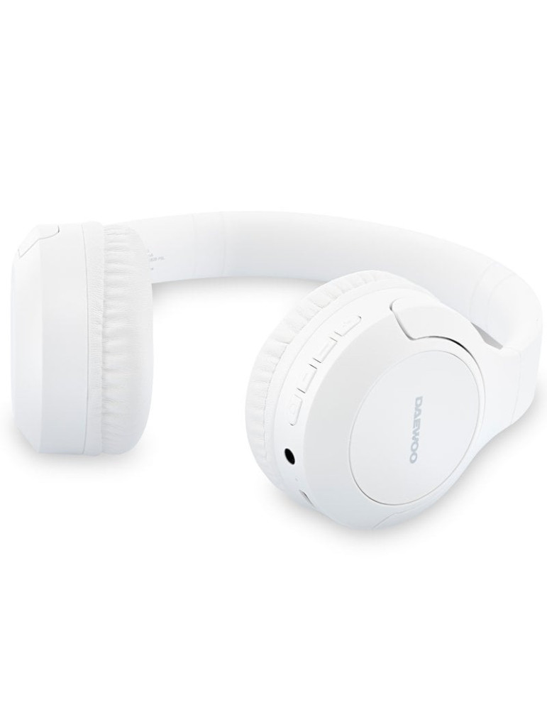 Auriculares Inalámbricos Daewoo DW2018/ con Micrófono/ Bluetooth/ Blancos
