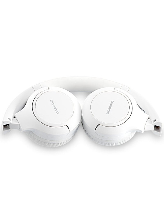 Auriculares Inalámbricos Daewoo DW2018/ con Micrófono/ Bluetooth/ Blancos