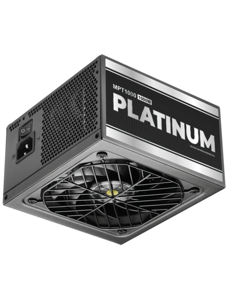 Fuente de Alimentación Mars Gaming MPT1000/ 1000W/ Ventilador 12cm/ ATX 3.1/ PCIe 5.1/ 80 Plus Platinum/ Negra