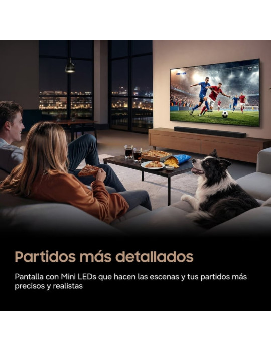 Televisor Samsung Mini LED M73H 75"/ Ultra HD 4K/ Smart TV/ WiFi