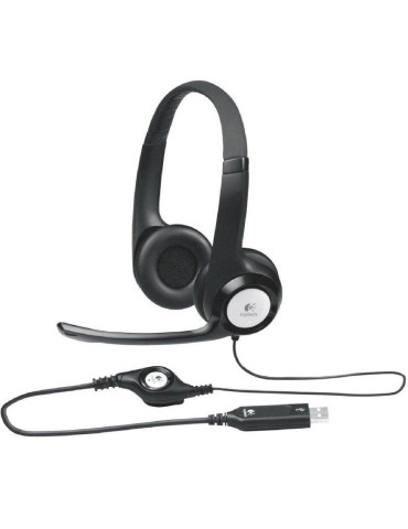 Auriculares Logitech H390/ con Micrófono/ USB/ Negros 2