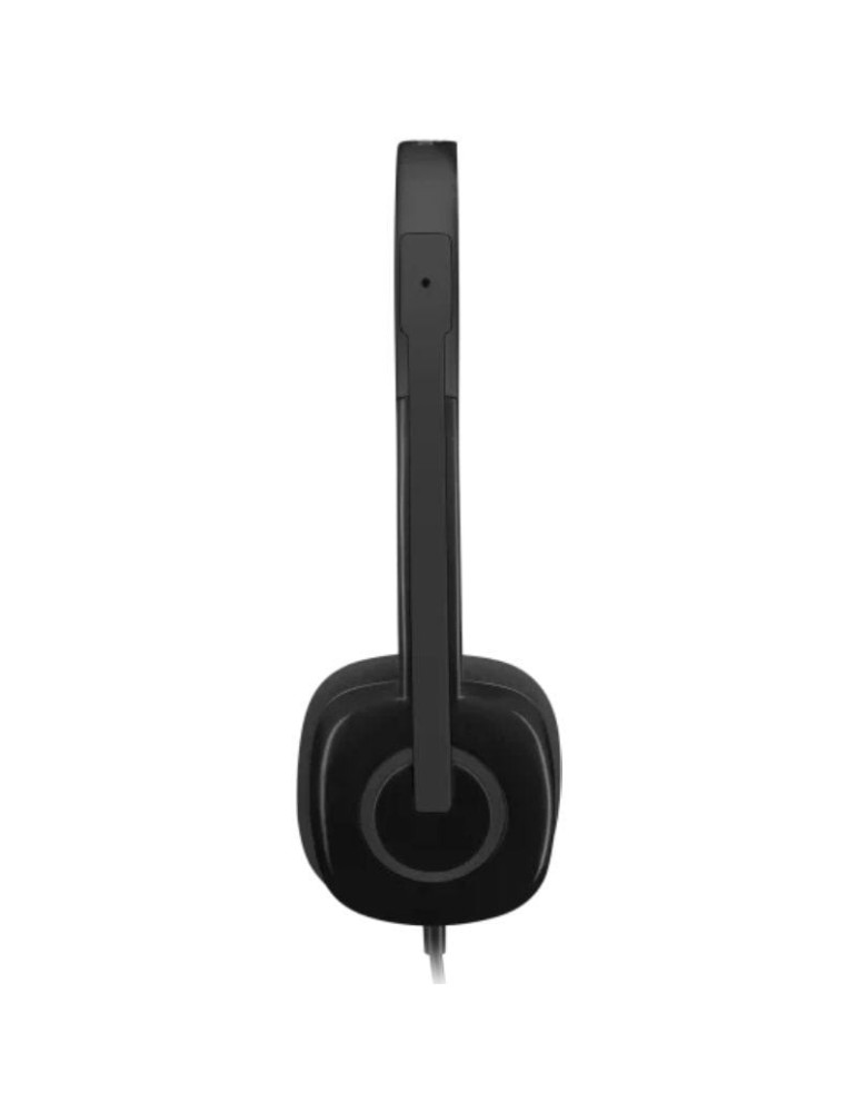 Auriculares Logitech H151/ con Micrófono/ Jack 3.5/ Negros