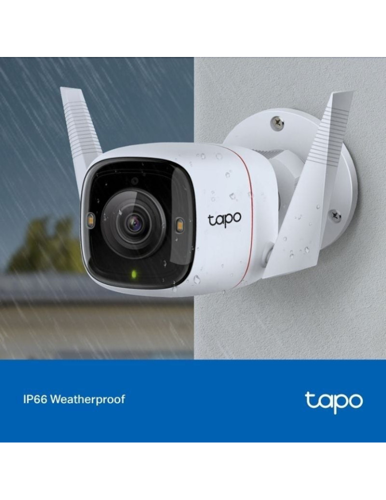 Cámara de Videovigilancia TP-Link Tapo C320WS/ Visión Nocturna/ Control desde APP