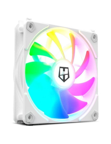 Ventilador Nox Easy Link/ ARGB/ 12cm/ Blanco 2