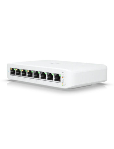 Switch Ubiquiti USW-LITE-8-POE/ 8 Puertos/ RJ45 10/100/1000 PoE 2
