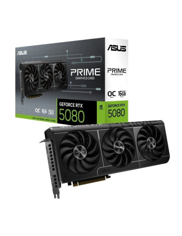 Tarjeta Gráfica Asus Prime GeForce RTX 5080 OC/ 16GB GDDR7