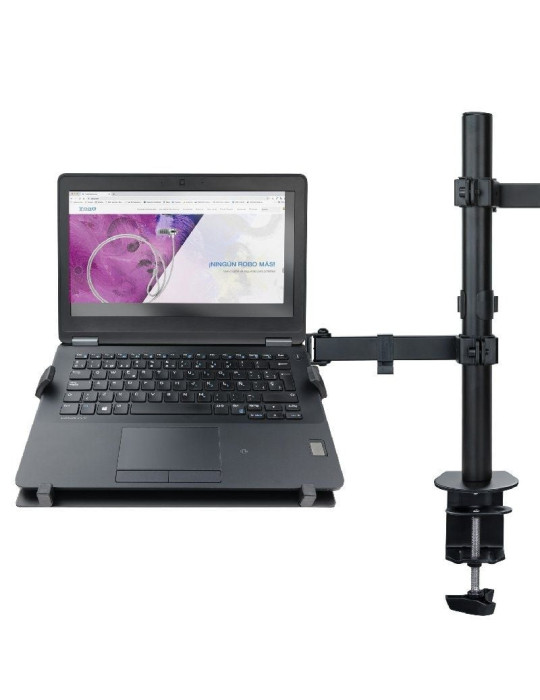 Soporte de Mesa Orientable/ Inclinable Tooq DB1200TN-B para TV y Portátil de 13-32"
